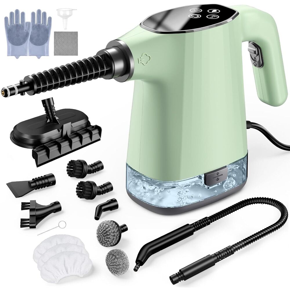 Handheld Steam Cleaner, Portable Steamer for Cleaning with 18PCS Accessories